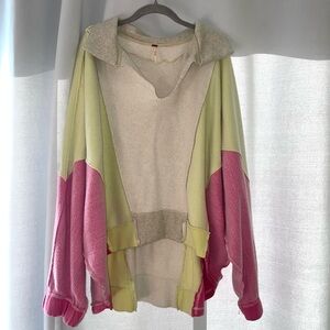 LIKE NEW SM Free People Sidewalk Sweatshirt
